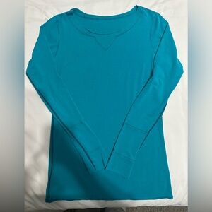 lululemon athletica Teal Long Sleeve Top